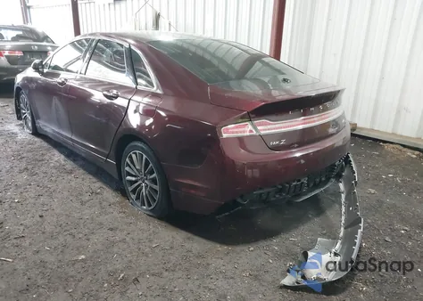 2017 Lincoln Mkz Select z USA, uszkodzony, nr VIN 3LN6L5C96HR658891